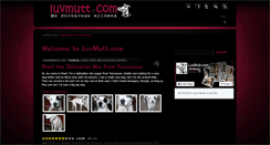 Desktop Screenshot of luvmutt.com